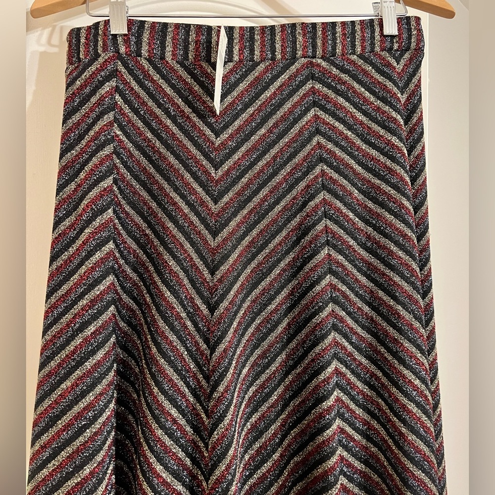 NWT Maeve by Anthropologie size Medium Sparkle skirt - Picture 6 of 11